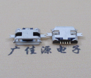 武汉MICRO USB 5P接口 沉板1.2贴片 卷边母座