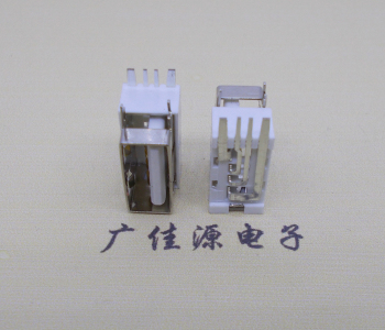 武汉USB侧立式短体10.0尺寸 侧插加宽脚5A大电流插座