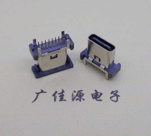 武汉立式插板type-c16p母座长H=8.8mm