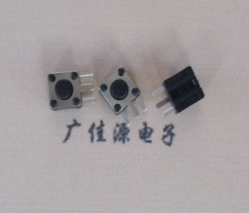 武汉4.5X4.5x3.8侧边三脚插进口弹片不锈钢按键开关