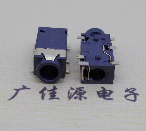 武汉PJ-342耳机2.5/3.5音频插座六脚贴片双柱