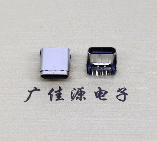 武汉type c24p板上母头 typec接口数据CL=3.4,DIP+SMT端子DIP长脚